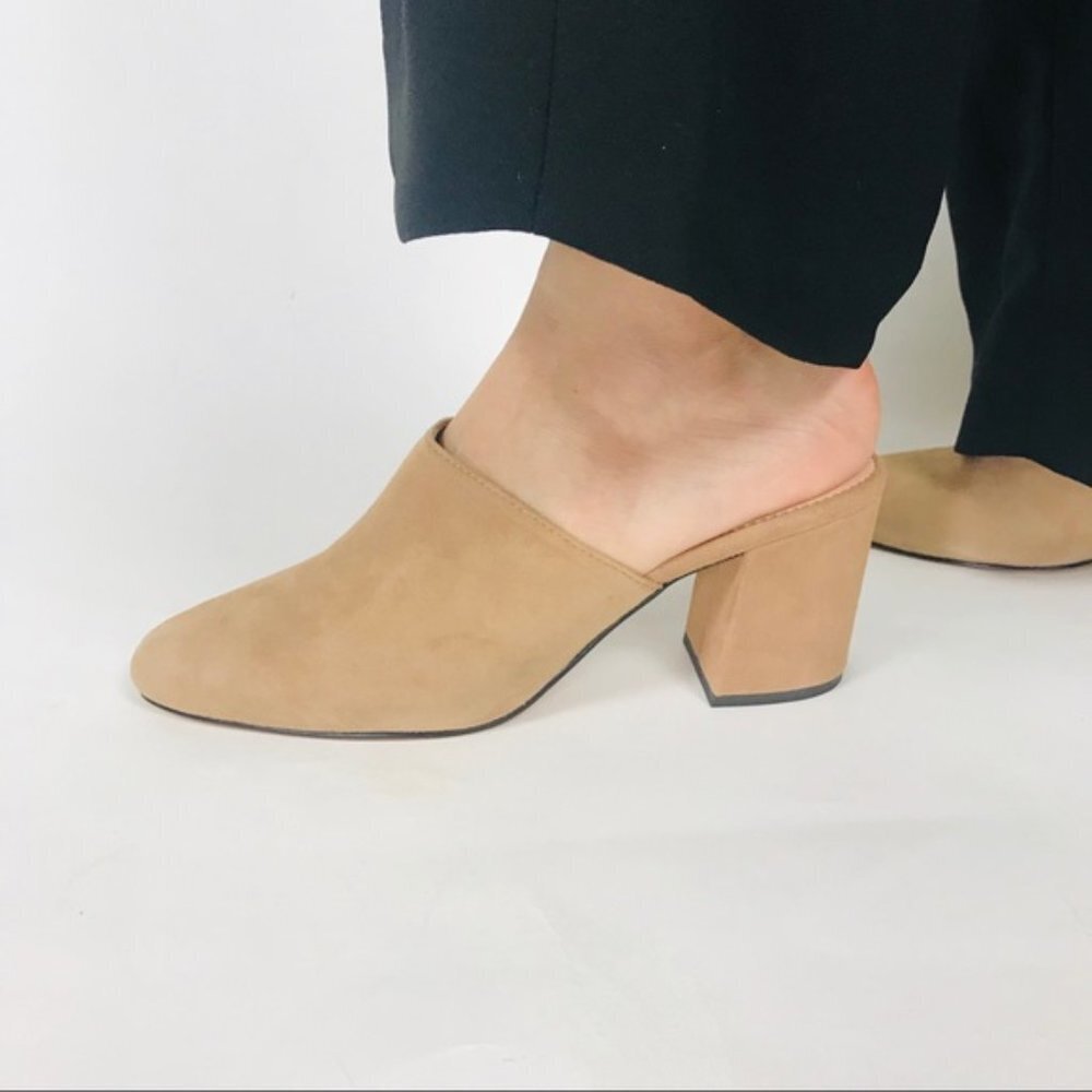 J. Crew Tan Mules